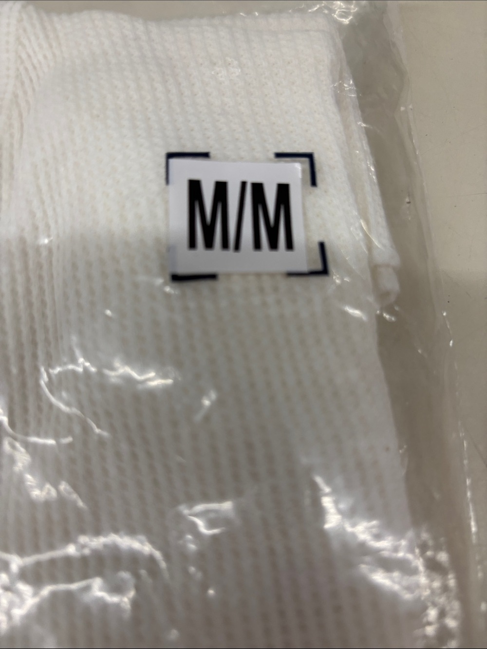 NWT CYZ Men’s Thermal Set Top-Natural-M - Picture 3 of 5